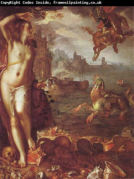 Joachim Wtewael Perseus and Andromeda